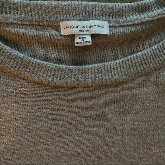 Jacqueline de Yong Grey Sweater Dress - Size Medium - Picture 3 of 4